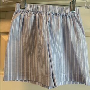 Hannah Kate Blue Striped Boy Shorts